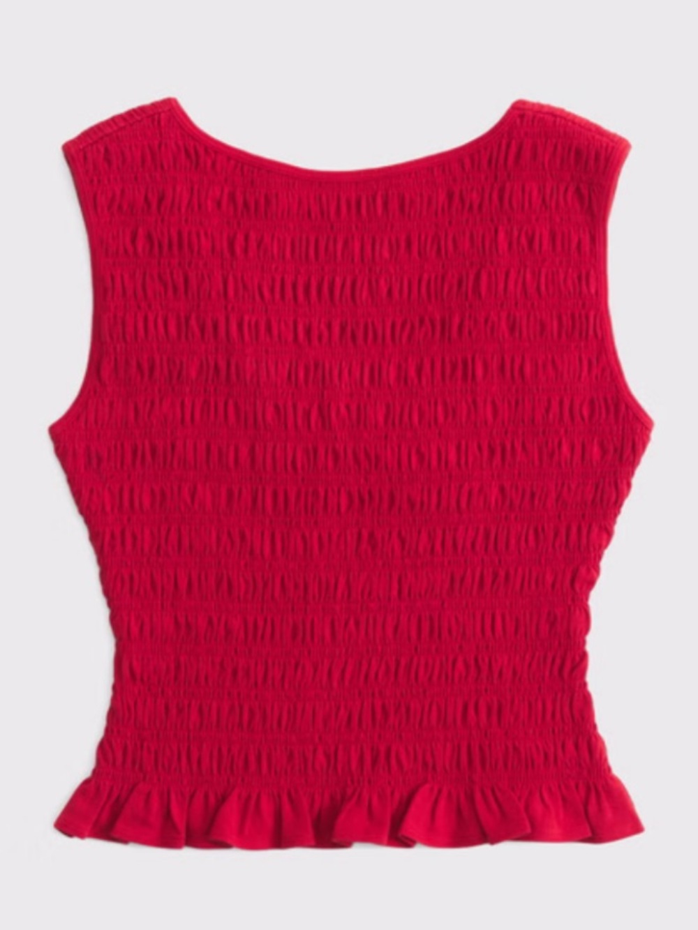 NWT Abercrombie Smocked Reversible Tank Top Medium